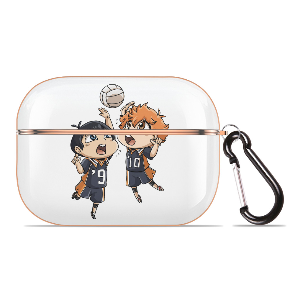 （画像用） ハイキュー!! Haikyu!! 【AirPods Pro用】ハードシェル保護ケース｜耐衝撃・防指紋・カラビナ付き商品仕様