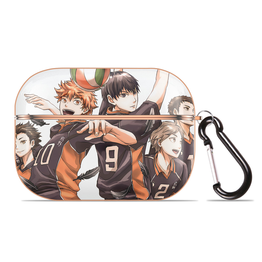 （画像用） ハイキュー!! Haikyu!! 【AirPods Pro用】ハードシェル保護ケース｜耐衝撃・防指紋・カラビナ付き商品仕様