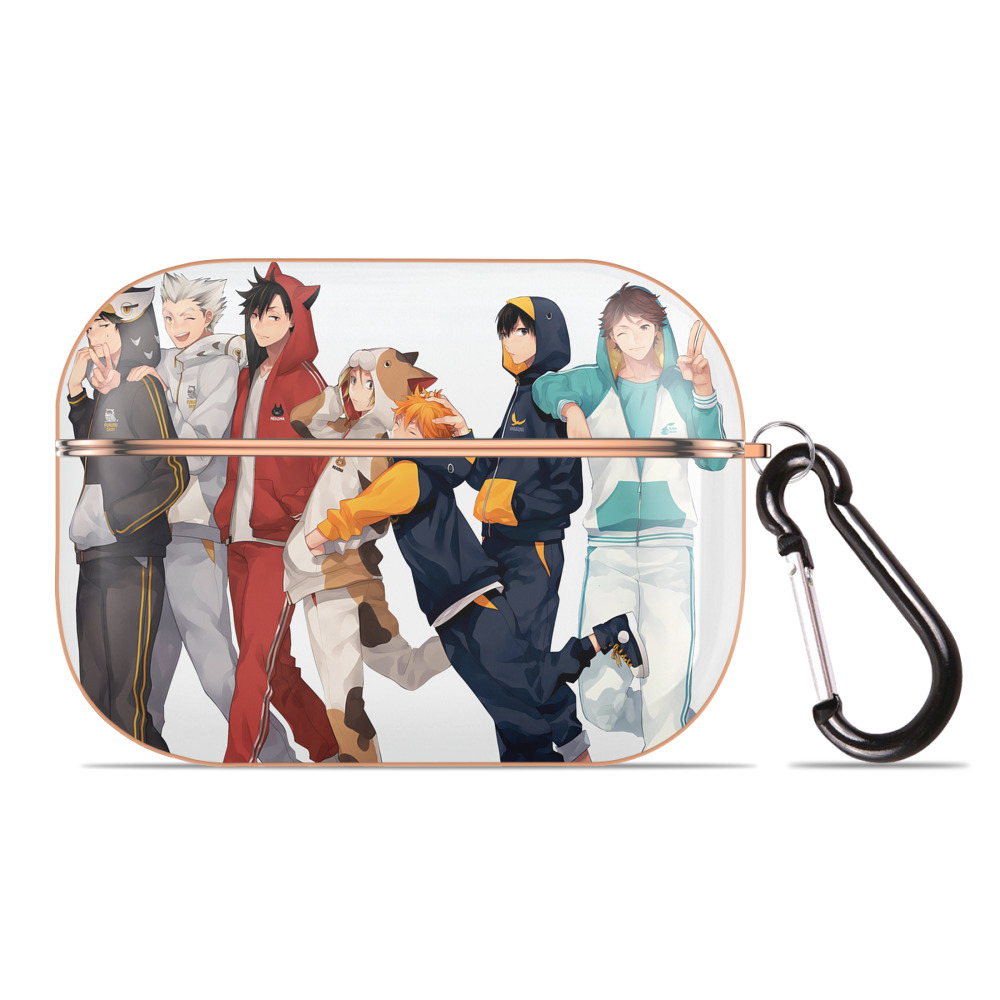 （画像用） ハイキュー!! Haikyu!! 【AirPods Pro用】ハードシェル保護ケース｜耐衝撃・防指紋・カラビナ付き商品仕様