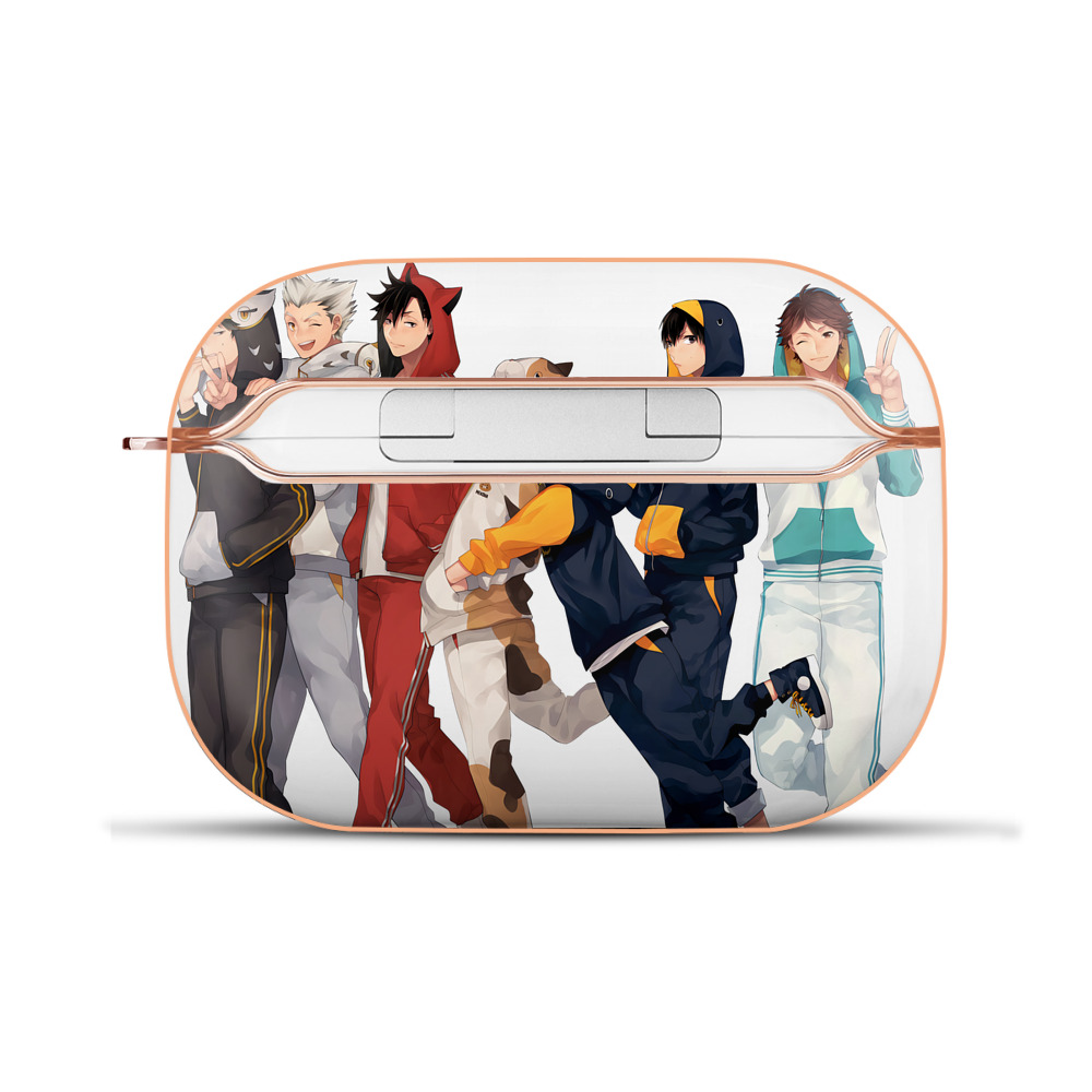 （画像用） ハイキュー!! Haikyu!! 【AirPods Pro用】ハードシェル保護ケース｜耐衝撃・防指紋・カラビナ付き商品仕様
