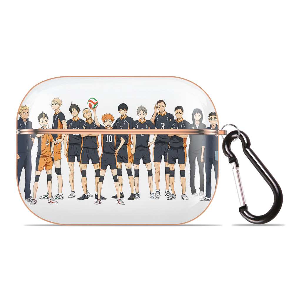 （画像用） ハイキュー!! Haikyu!! 【AirPods Pro用】ハードシェル保護ケース｜耐衝撃・防指紋・カラビナ付き商品仕様