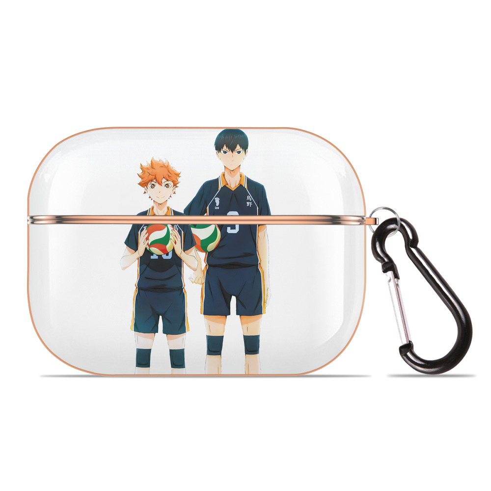（画像用） ハイキュー!! Haikyu!! 【AirPods Pro用】ハードシェル保護ケース｜耐衝撃・防指紋・カラビナ付き商品仕様