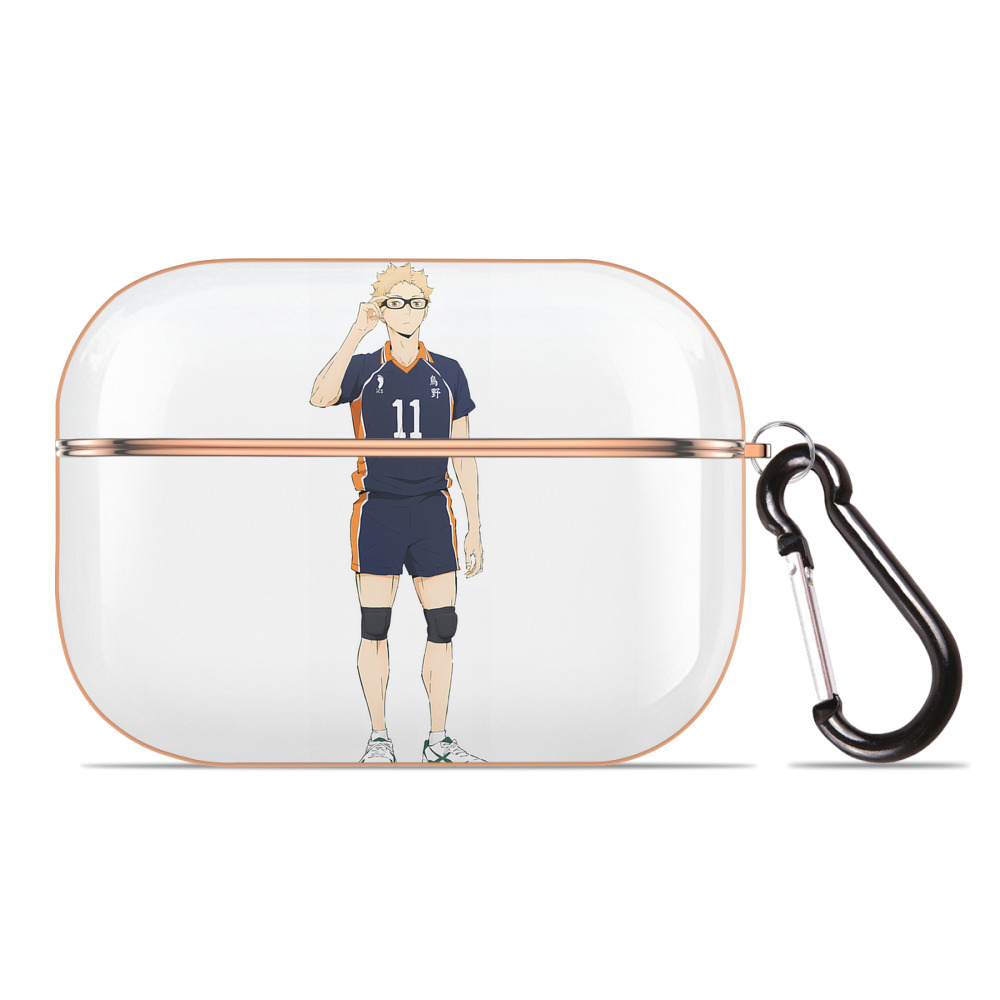 （画像用） ハイキュー!! Haikyu!! 【AirPods Pro用】ハードシェル保護ケース｜耐衝撃・防指紋・カラビナ付き商品仕様