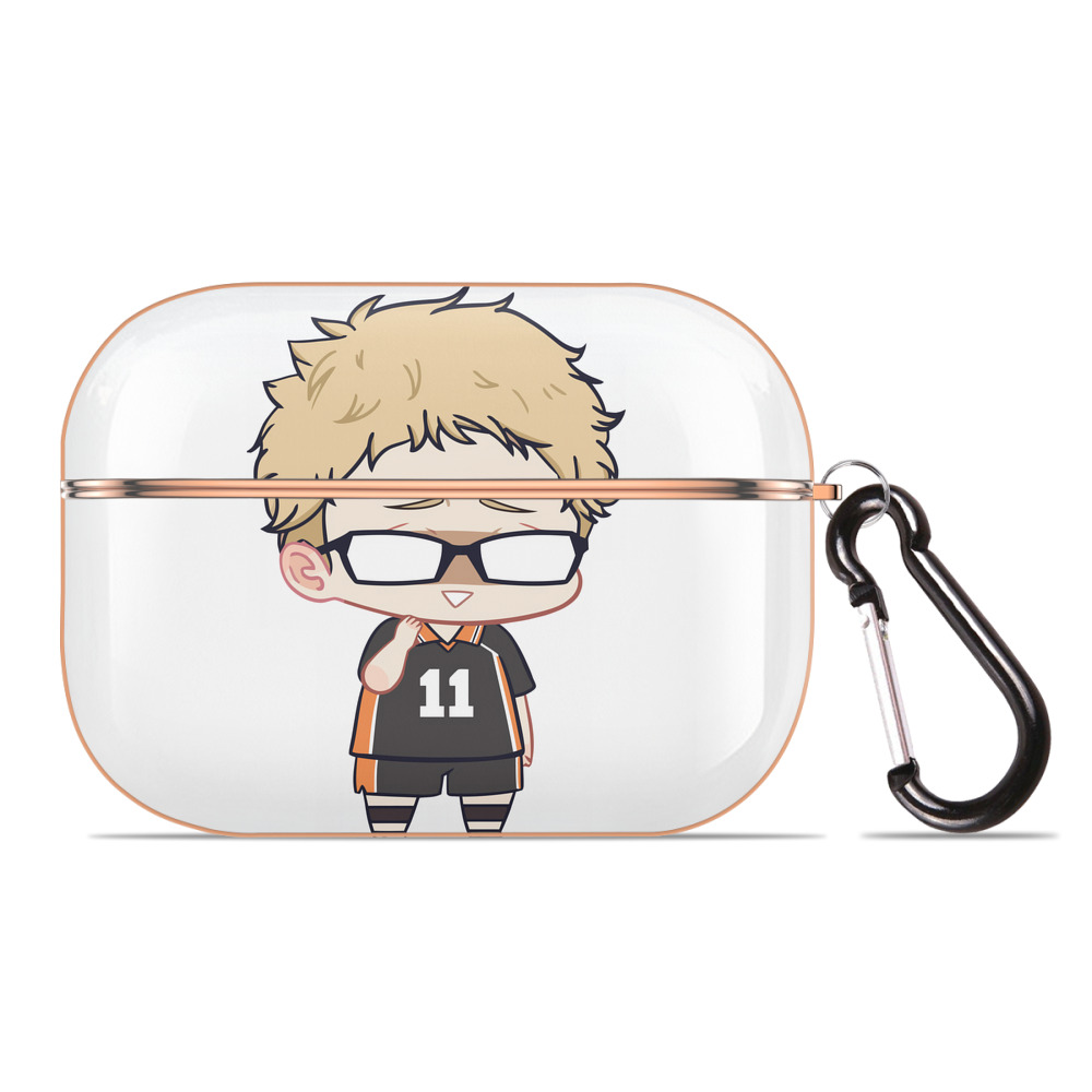 （画像用） ハイキュー!! Haikyu!! 【AirPods Pro用】ハードシェル保護ケース｜耐衝撃・防指紋・カラビナ付き商品仕様