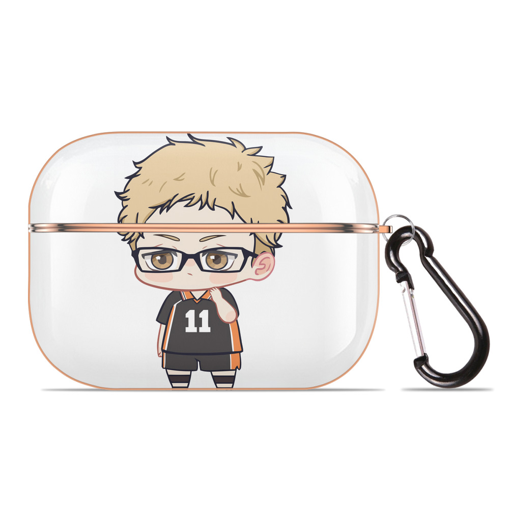 （画像用） ハイキュー!! Haikyu!! 【AirPods Pro用】ハードシェル保護ケース｜耐衝撃・防指紋・カラビナ付き商品仕様