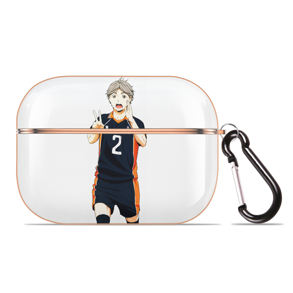 （画像用） ハイキュー!! Haikyu!! 【AirPods Pro用】ハードシェル保護ケース｜耐衝撃・防指紋・カラビナ付き商品仕様