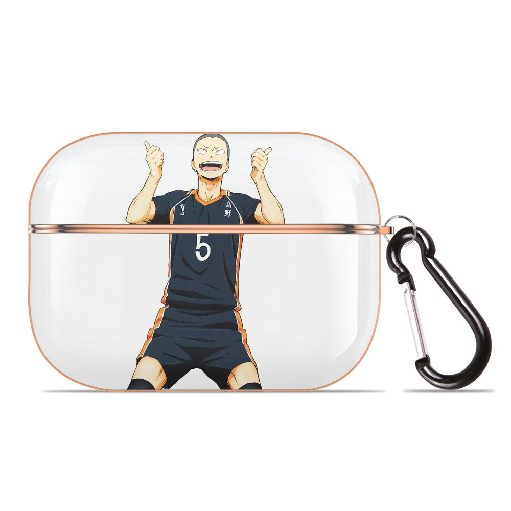 （画像用） ハイキュー!! Haikyu!! 【AirPods Pro用】ハードシェル保護ケース｜耐衝撃・防指紋・カラビナ付き商品仕様
