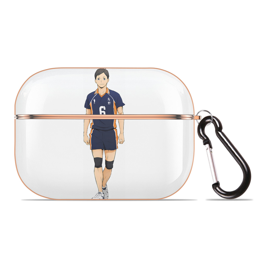 （画像用） ハイキュー!! Haikyu!! 【AirPods Pro用】ハードシェル保護ケース｜耐衝撃・防指紋・カラビナ付き商品仕様