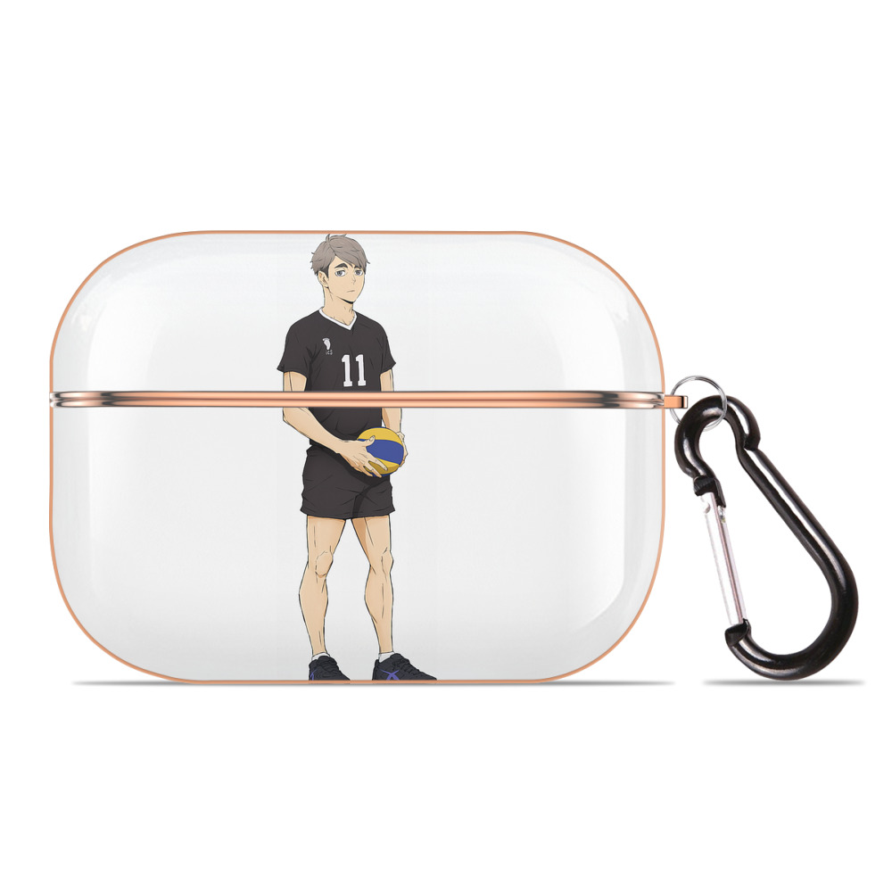 （画像用） ハイキュー!! Haikyu!! 【AirPods Pro用】ハードシェル保護ケース｜耐衝撃・防指紋・カラビナ付き商品仕様