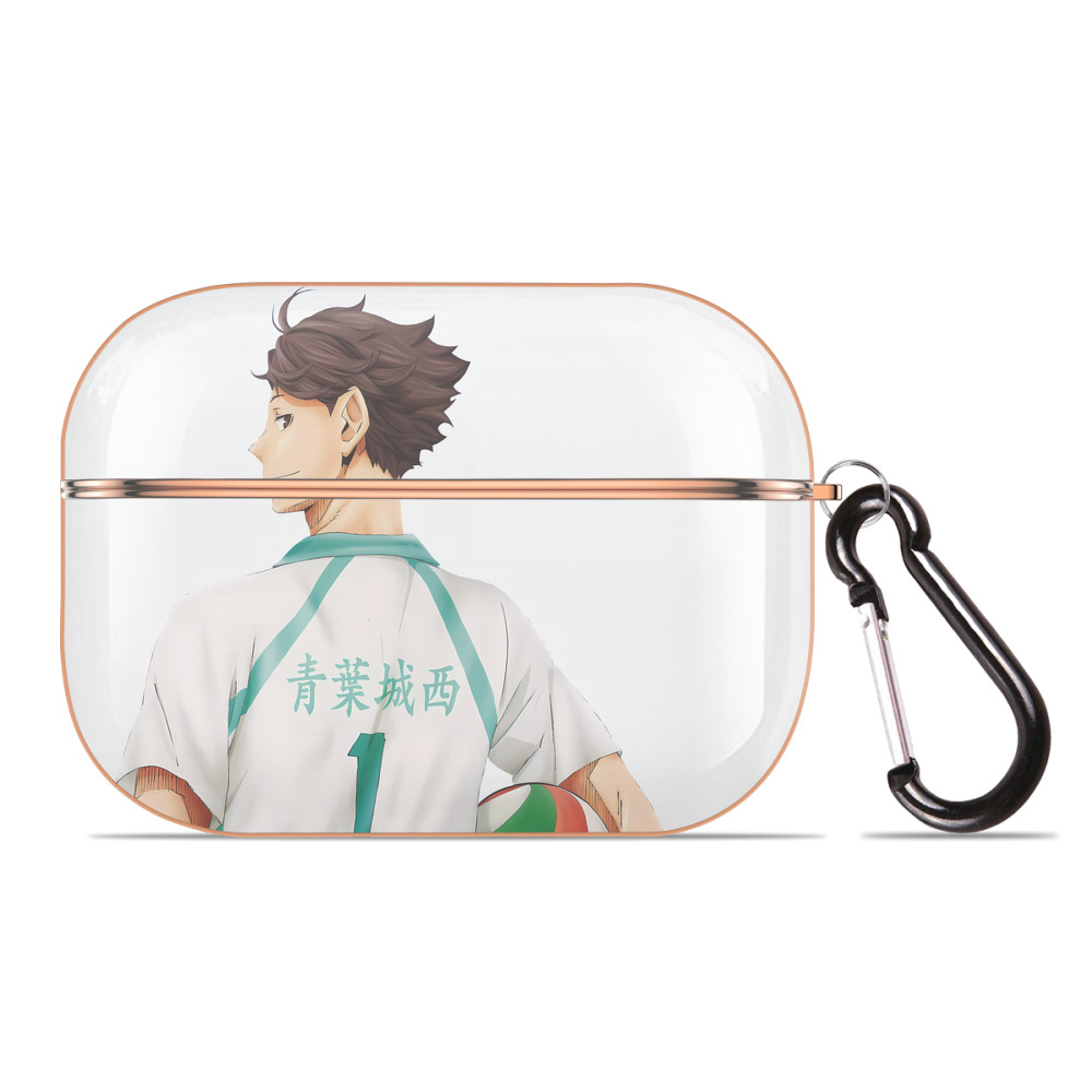 （画像用） ハイキュー!! Haikyu!! 【AirPods Pro用】ハードシェル保護ケース｜耐衝撃・防指紋・カラビナ付き商品仕様