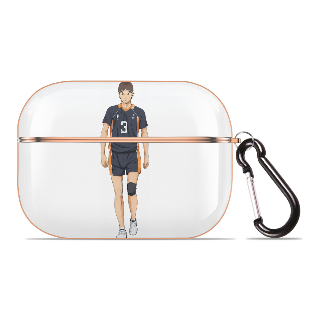 （画像用） ハイキュー!! Haikyu!! 【AirPods Pro用】ハードシェル保護ケース｜耐衝撃・防指紋・カラビナ付き商品仕様