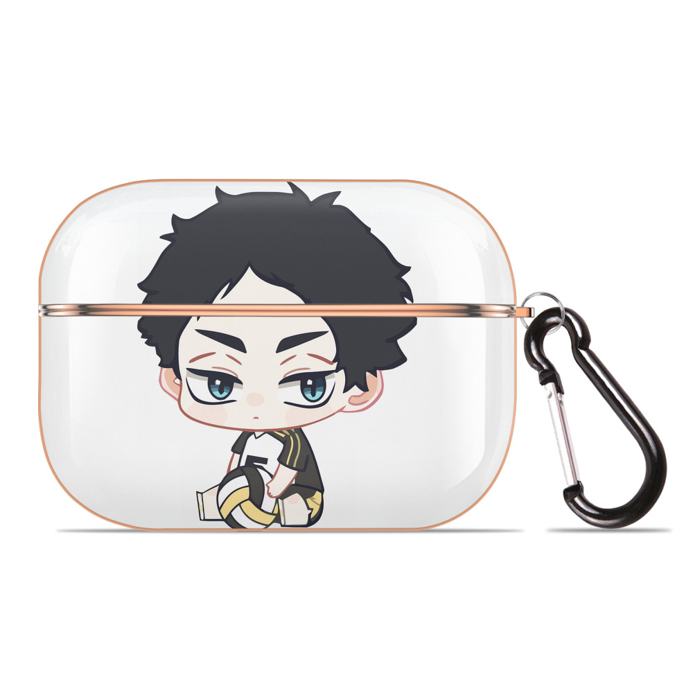 （画像用） ハイキュー!! Haikyu!! 【AirPods Pro用】ハードシェル保護ケース｜耐衝撃・防指紋・カラビナ付き商品仕様