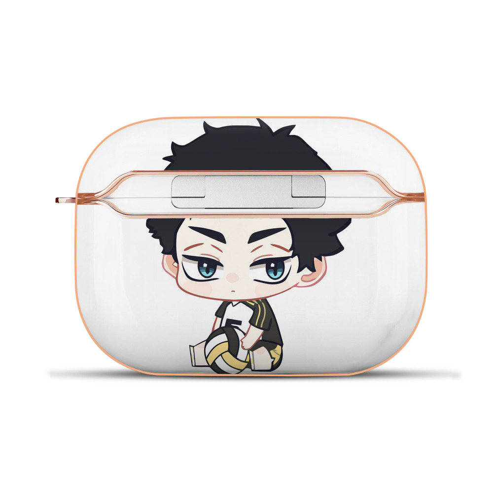 （画像用） ハイキュー!! Haikyu!! 【AirPods Pro用】ハードシェル保護ケース｜耐衝撃・防指紋・カラビナ付き商品仕様