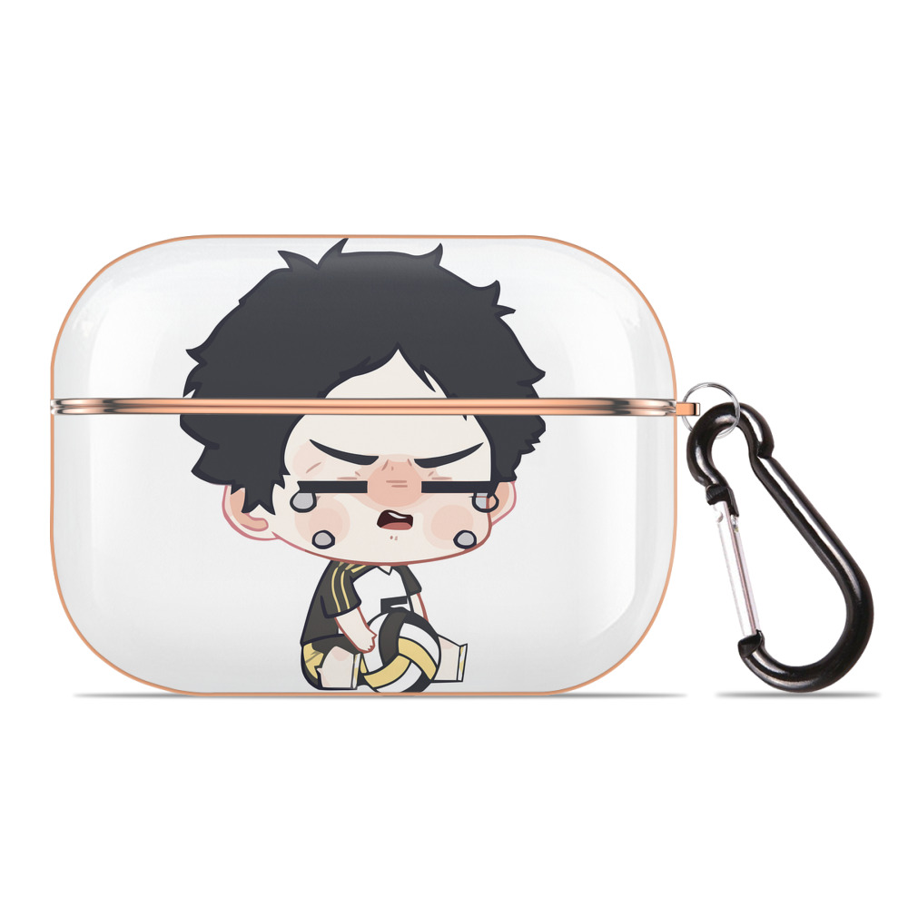 （画像用） ハイキュー!! Haikyu!! 【AirPods Pro用】ハードシェル保護ケース｜耐衝撃・防指紋・カラビナ付き商品仕様