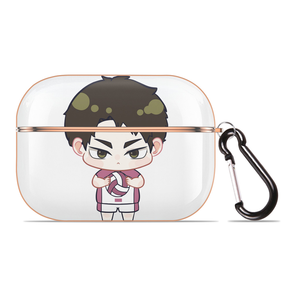 （画像用） ハイキュー!! Haikyu!! 【AirPods Pro用】ハードシェル保護ケース｜耐衝撃・防指紋・カラビナ付き商品仕様