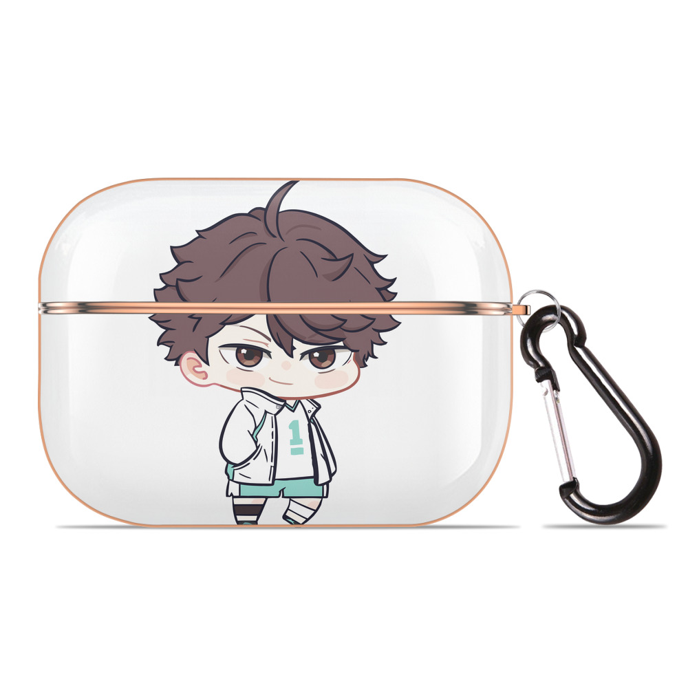 （画像用） ハイキュー!! Haikyu!! 【AirPods Pro用】ハードシェル保護ケース｜耐衝撃・防指紋・カラビナ付き商品仕様