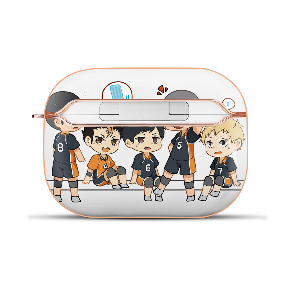 （画像用） ハイキュー!! Haikyu!! 【AirPods Pro用】ハードシェル保護ケース｜耐衝撃・防指紋・カラビナ付き商品仕様