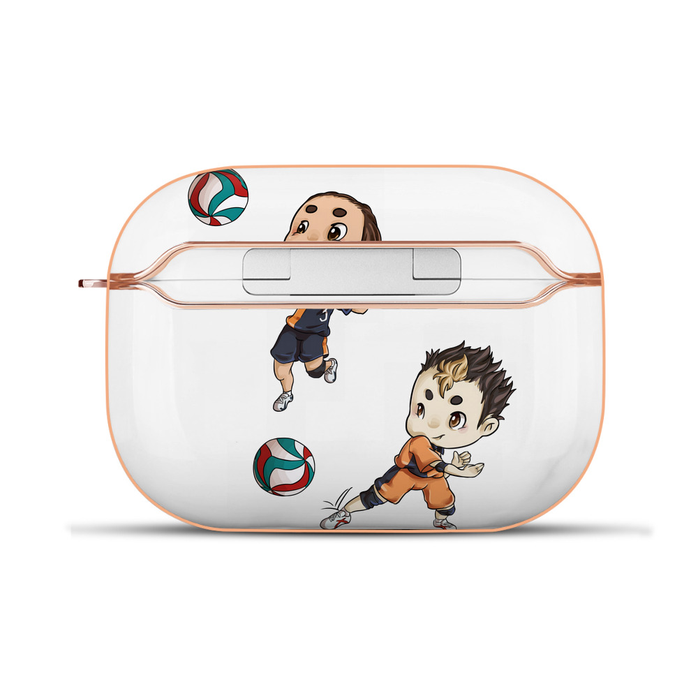 （画像用） ハイキュー!! Haikyu!! 【AirPods Pro用】ハードシェル保護ケース｜耐衝撃・防指紋・カラビナ付き商品仕様