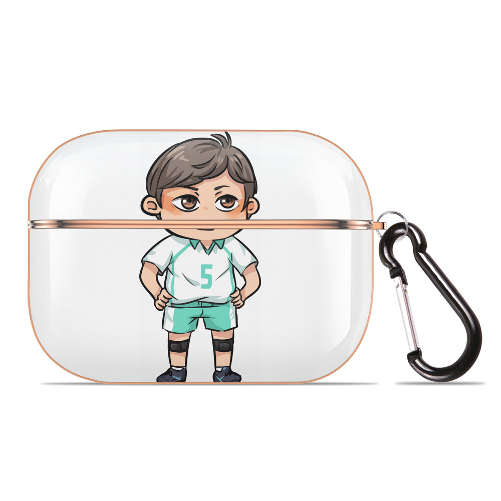 （画像用） ハイキュー!! Haikyu!! 【AirPods Pro用】ハードシェル保護ケース｜耐衝撃・防指紋・カラビナ付き商品仕様
