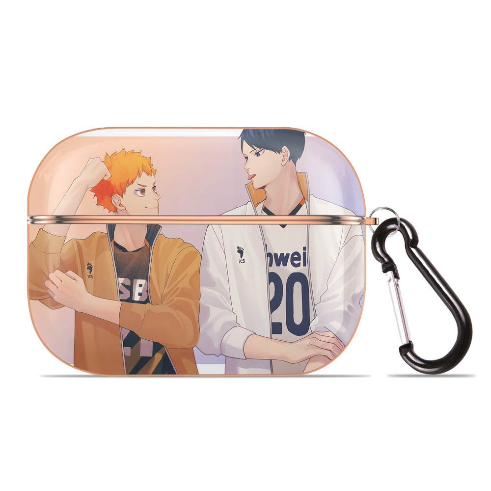 （画像用） ハイキュー!! Haikyu!! 【AirPods Pro用】ハードシェル保護ケース｜耐衝撃・防指紋・カラビナ付き商品仕様