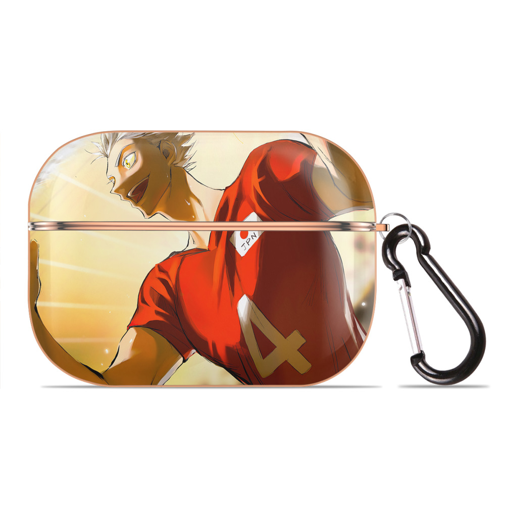 （画像用） ハイキュー!! Haikyu!! 【AirPods Pro用】ハードシェル保護ケース｜耐衝撃・防指紋・カラビナ付き商品仕様