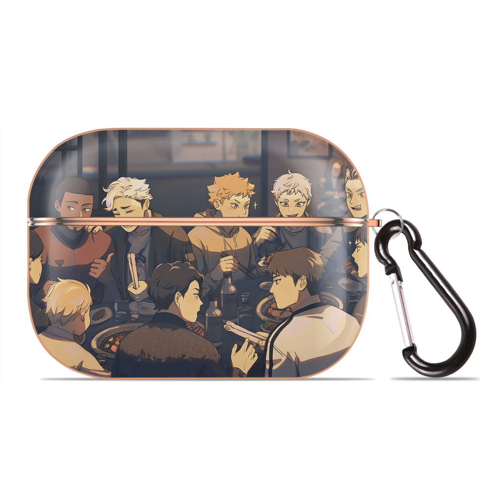 （画像用） ハイキュー!! Haikyu!! 【AirPods Pro用】ハードシェル保護ケース｜耐衝撃・防指紋・カラビナ付き商品仕様