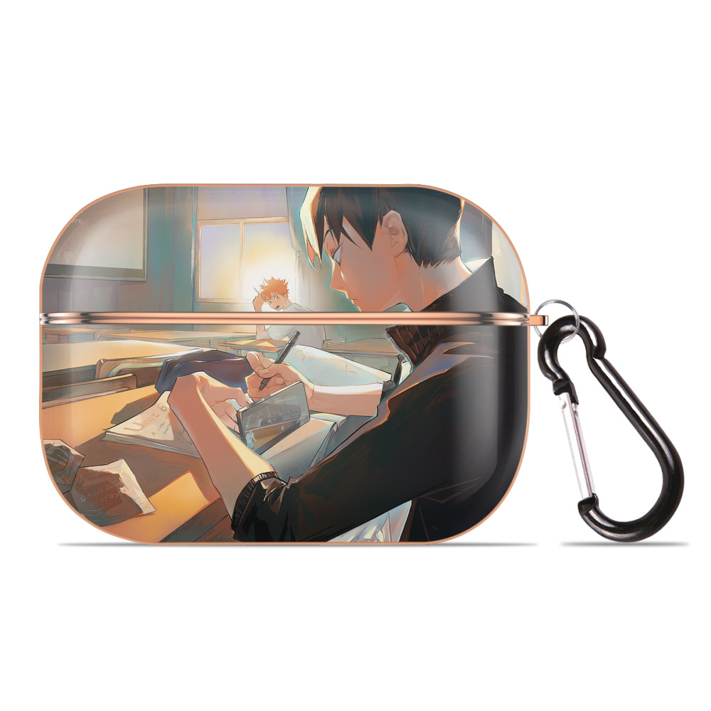 （画像用） ハイキュー!! Haikyu!! 【AirPods Pro用】ハードシェル保護ケース｜耐衝撃・防指紋・カラビナ付き商品仕様
