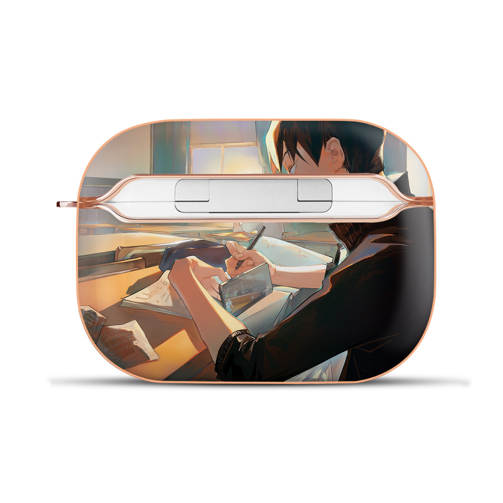 （画像用） ハイキュー!! Haikyu!! 【AirPods Pro用】ハードシェル保護ケース｜耐衝撃・防指紋・カラビナ付き商品仕様