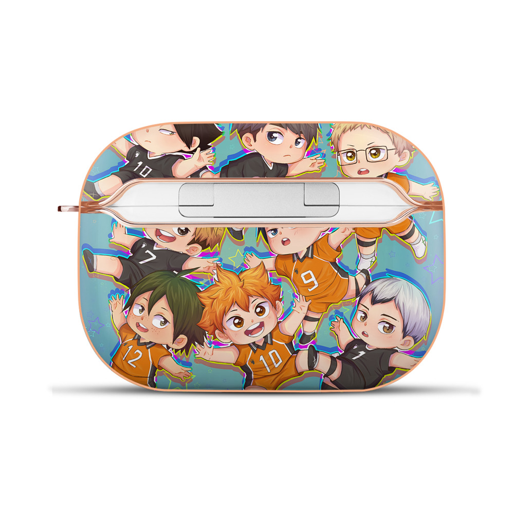 （画像用） ハイキュー!! Haikyu!! 【AirPods Pro用】ハードシェル保護ケース｜耐衝撃・防指紋・カラビナ付き商品仕様