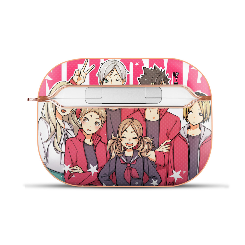 （画像用） ハイキュー!! Haikyu!! 【AirPods Pro用】ハードシェル保護ケース｜耐衝撃・防指紋・カラビナ付き商品仕様