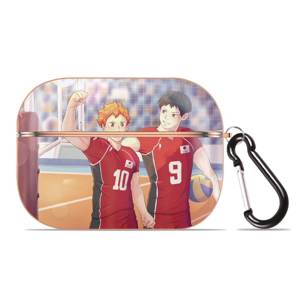 （画像用） ハイキュー!! Haikyu!! 【AirPods Pro用】ハードシェル保護ケース｜耐衝撃・防指紋・カラビナ付き商品仕様