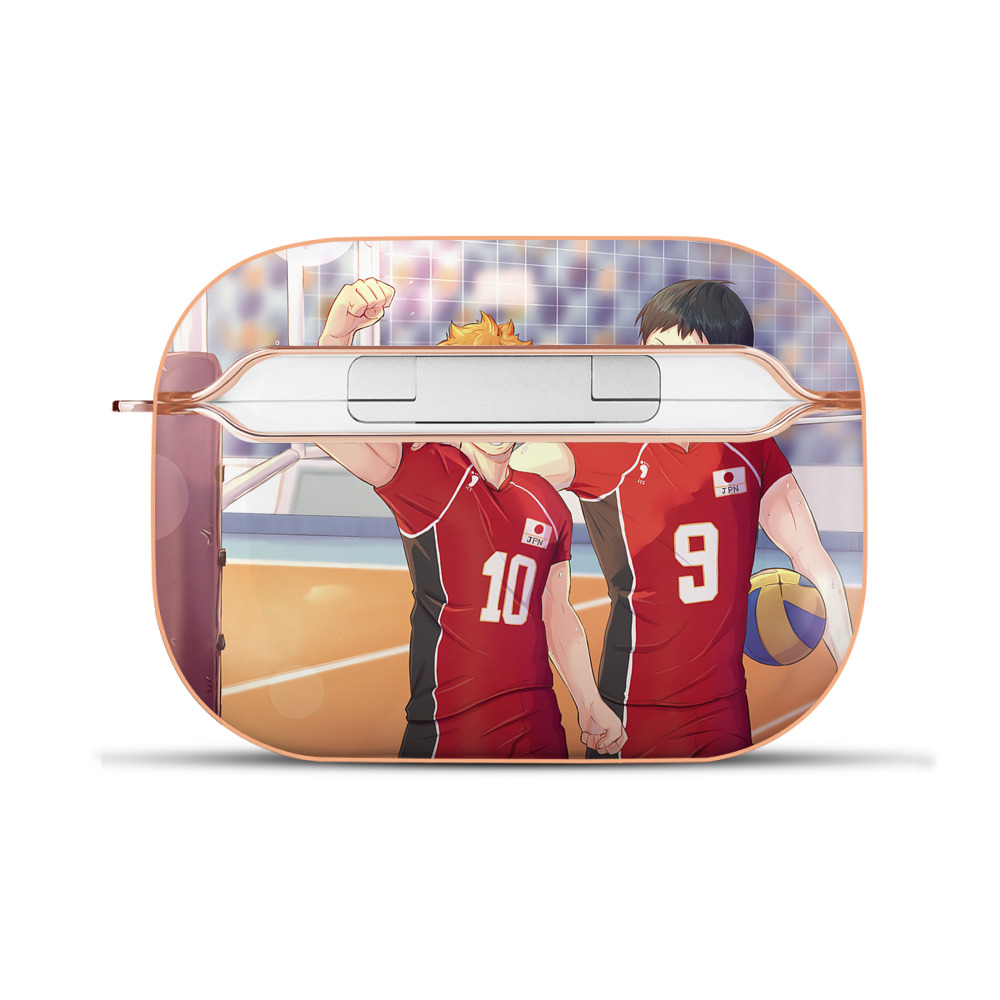 （画像用） ハイキュー!! Haikyu!! 【AirPods Pro用】ハードシェル保護ケース｜耐衝撃・防指紋・カラビナ付き商品仕様