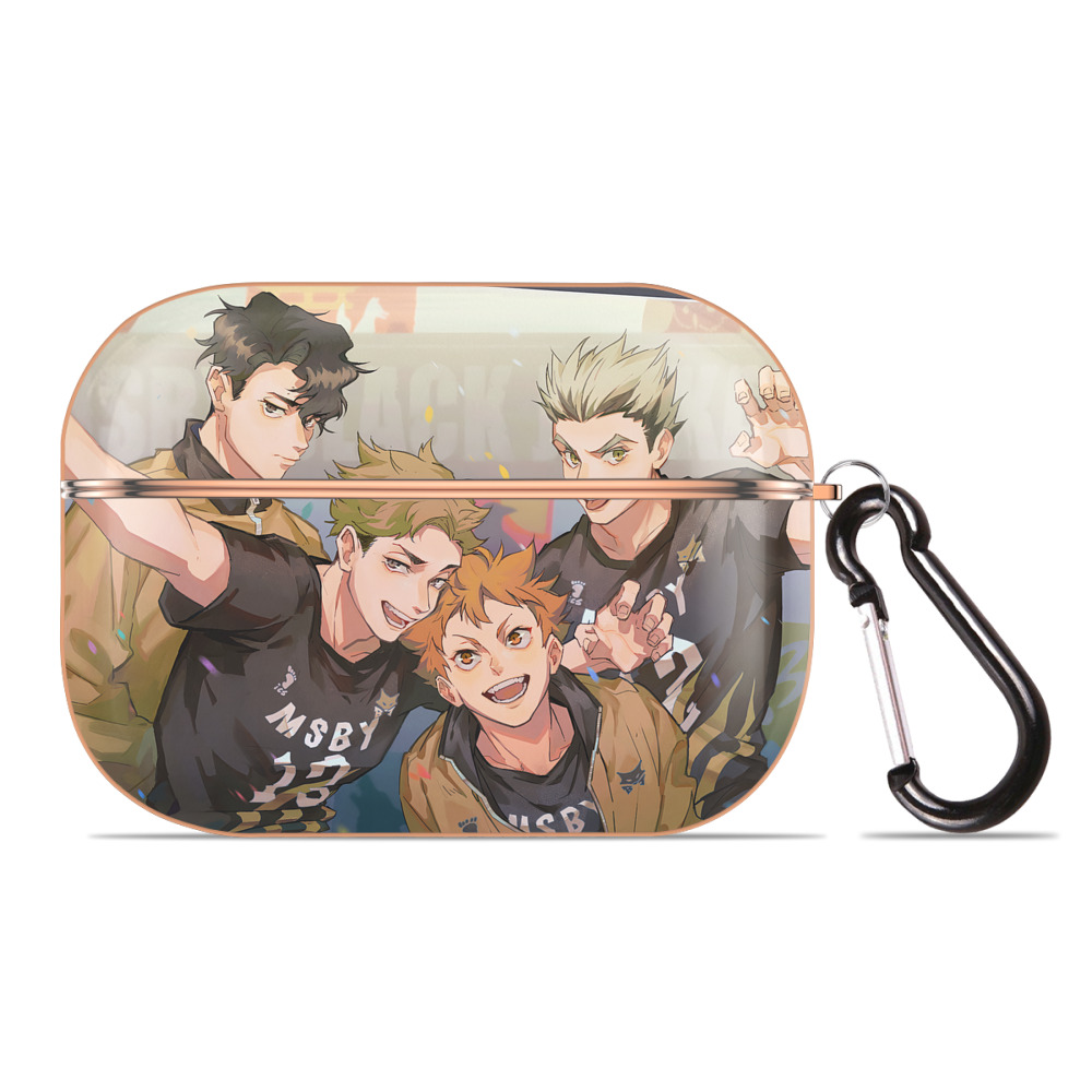 （画像用） ハイキュー!! Haikyu!! 【AirPods Pro用】ハードシェル保護ケース｜耐衝撃・防指紋・カラビナ付き商品仕様