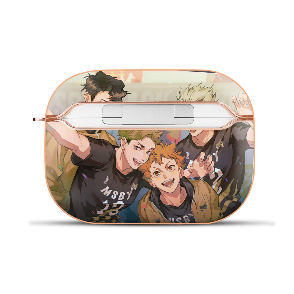 （画像用） ハイキュー!! Haikyu!! 【AirPods Pro用】ハードシェル保護ケース｜耐衝撃・防指紋・カラビナ付き商品仕様