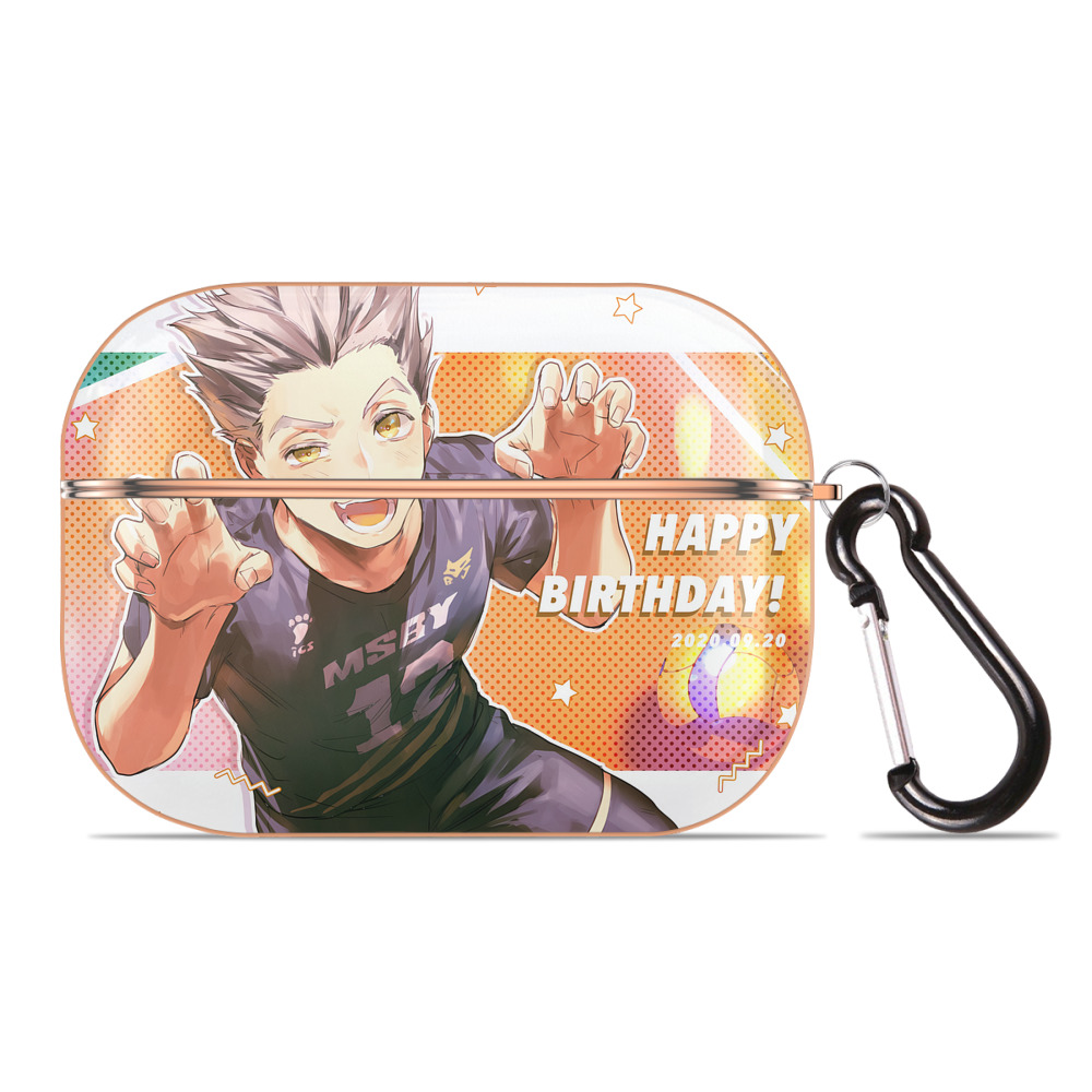 （画像用） ハイキュー!! Haikyu!! 【AirPods Pro用】ハードシェル保護ケース｜耐衝撃・防指紋・カラビナ付き商品仕様