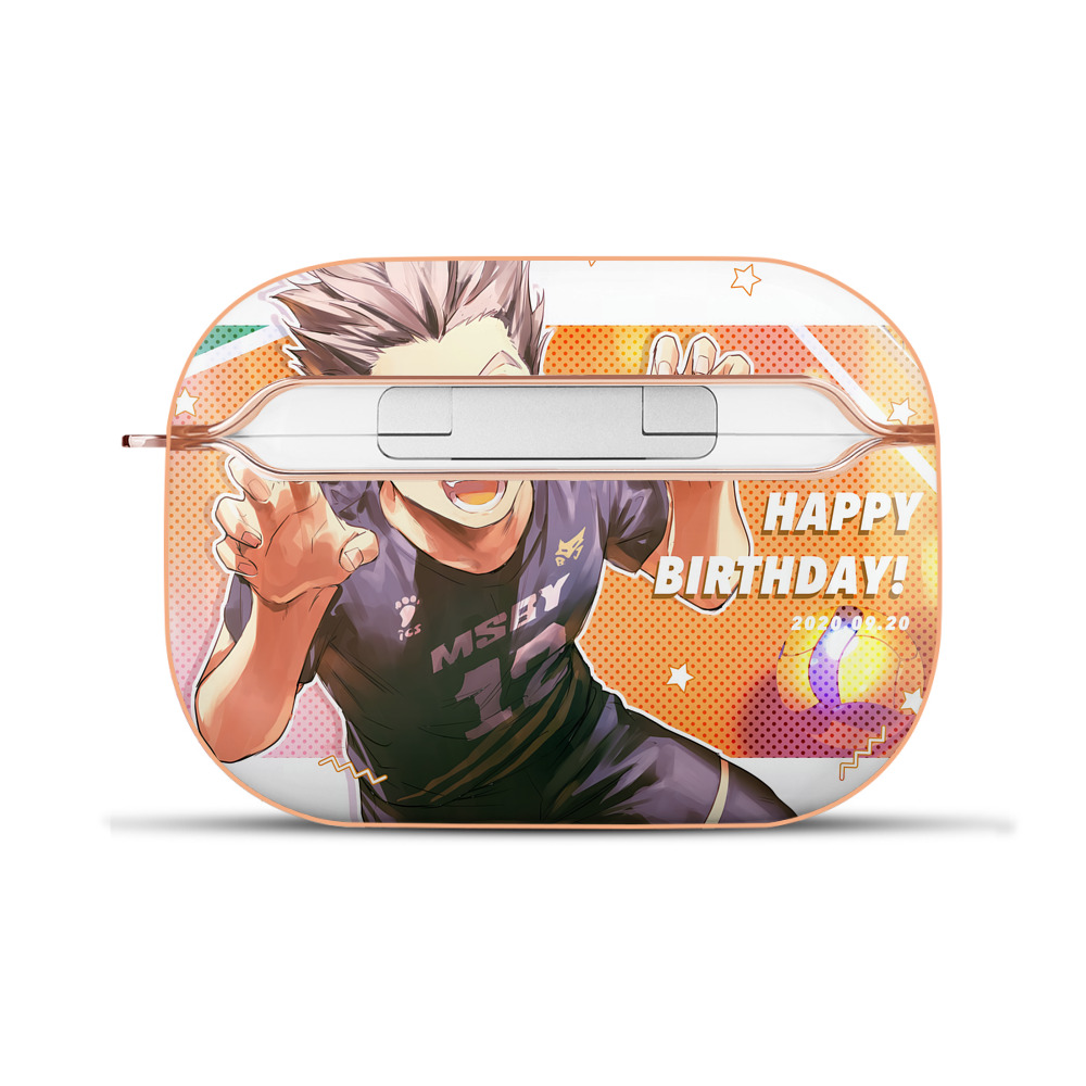 （画像用） ハイキュー!! Haikyu!! 【AirPods Pro用】ハードシェル保護ケース｜耐衝撃・防指紋・カラビナ付き商品仕様