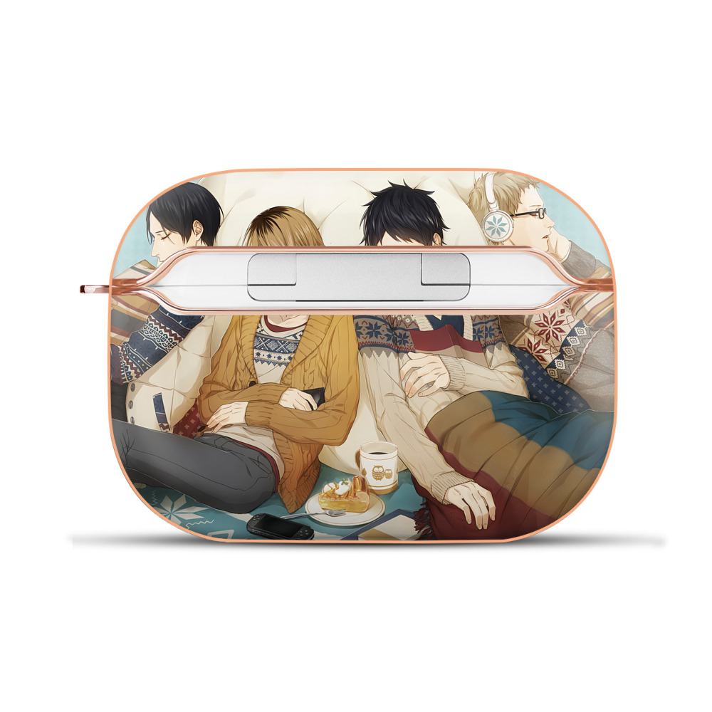 （画像用） ハイキュー!! Haikyu!! 【AirPods Pro用】ハードシェル保護ケース｜耐衝撃・防指紋・カラビナ付き商品仕様