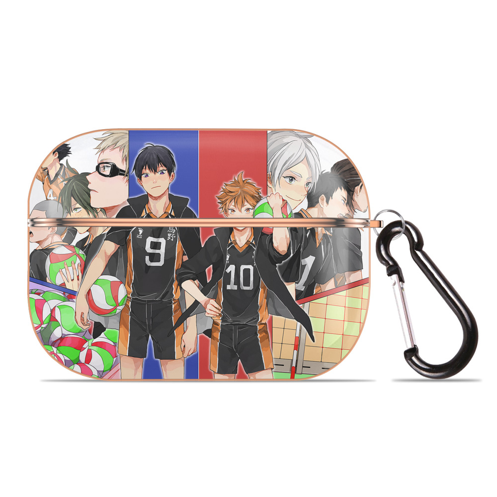 （画像用） ハイキュー!! Haikyu!! 【AirPods Pro用】ハードシェル保護ケース｜耐衝撃・防指紋・カラビナ付き商品仕様