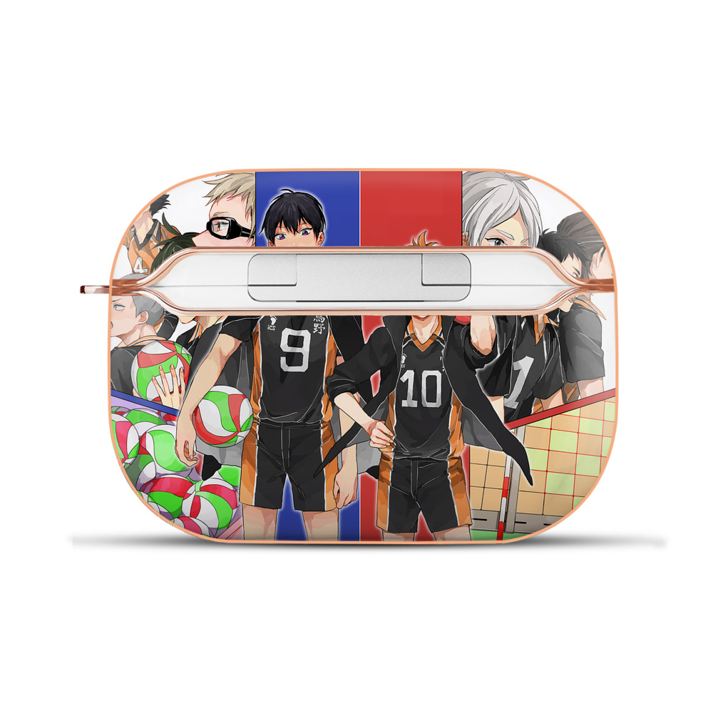 （画像用） ハイキュー!! Haikyu!! 【AirPods Pro用】ハードシェル保護ケース｜耐衝撃・防指紋・カラビナ付き商品仕様