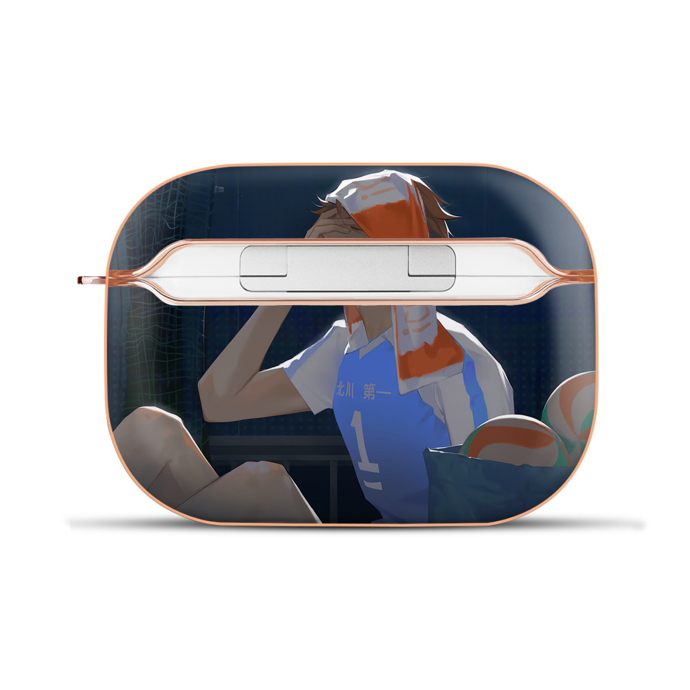 （画像用） ハイキュー!! Haikyu!! 【AirPods Pro用】ハードシェル保護ケース｜耐衝撃・防指紋・カラビナ付き商品仕様