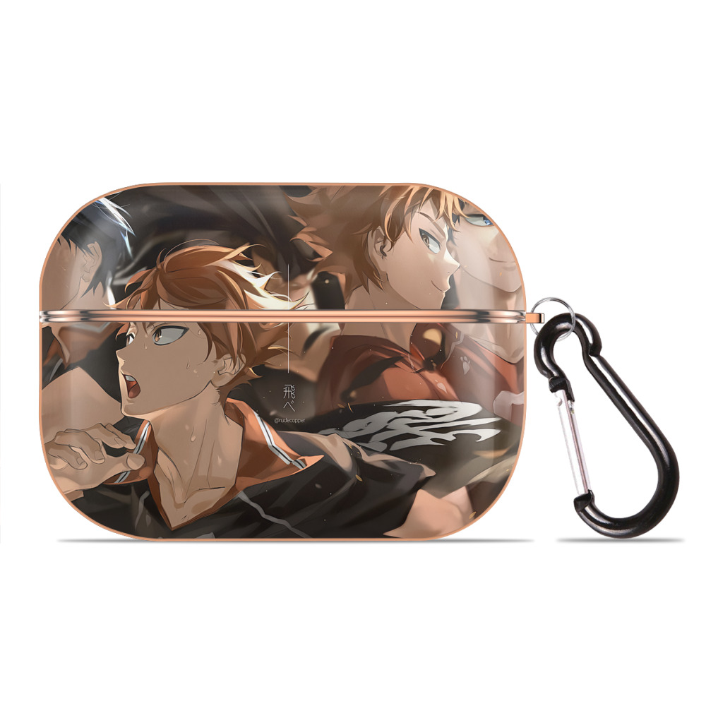 （画像用） ハイキュー!! Haikyu!! 【AirPods Pro用】ハードシェル保護ケース｜耐衝撃・防指紋・カラビナ付き商品仕様