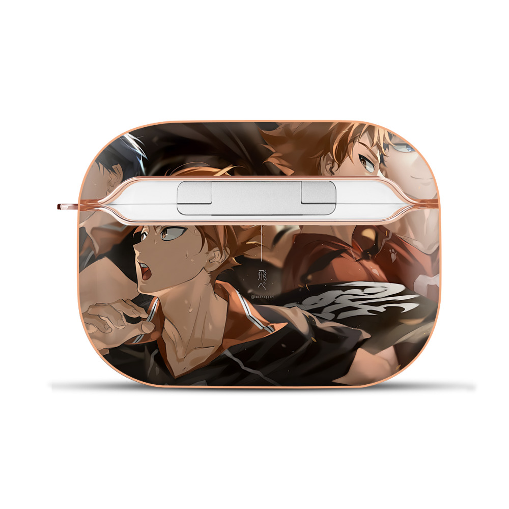 （画像用） ハイキュー!! Haikyu!! 【AirPods Pro用】ハードシェル保護ケース｜耐衝撃・防指紋・カラビナ付き商品仕様