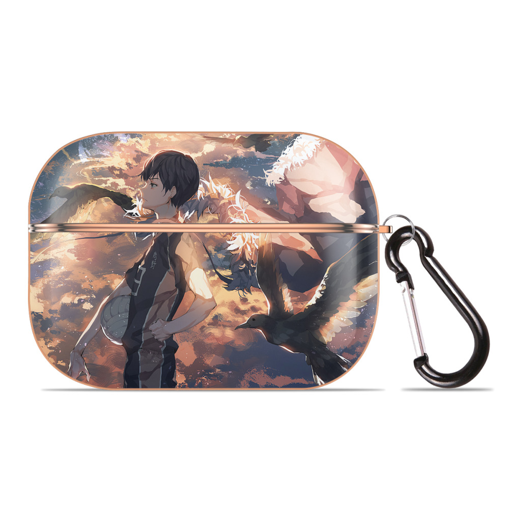 （画像用） ハイキュー!! Haikyu!! 【AirPods Pro用】ハードシェル保護ケース｜耐衝撃・防指紋・カラビナ付き商品仕様