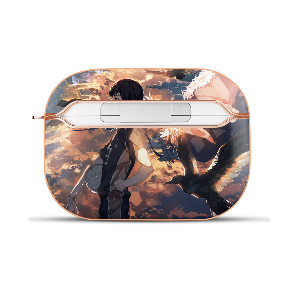 （画像用） ハイキュー!! Haikyu!! 【AirPods Pro用】ハードシェル保護ケース｜耐衝撃・防指紋・カラビナ付き商品仕様