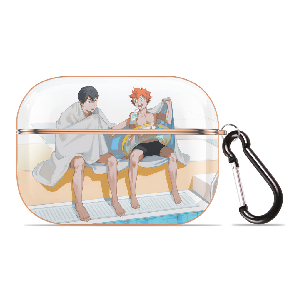 （画像用） ハイキュー!! Haikyu!! 【AirPods Pro用】ハードシェル保護ケース｜耐衝撃・防指紋・カラビナ付き商品仕様