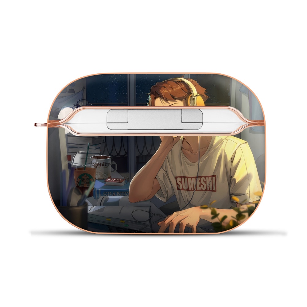 （画像用） ハイキュー!! Haikyu!! 【AirPods Pro用】ハードシェル保護ケース｜耐衝撃・防指紋・カラビナ付き商品仕様