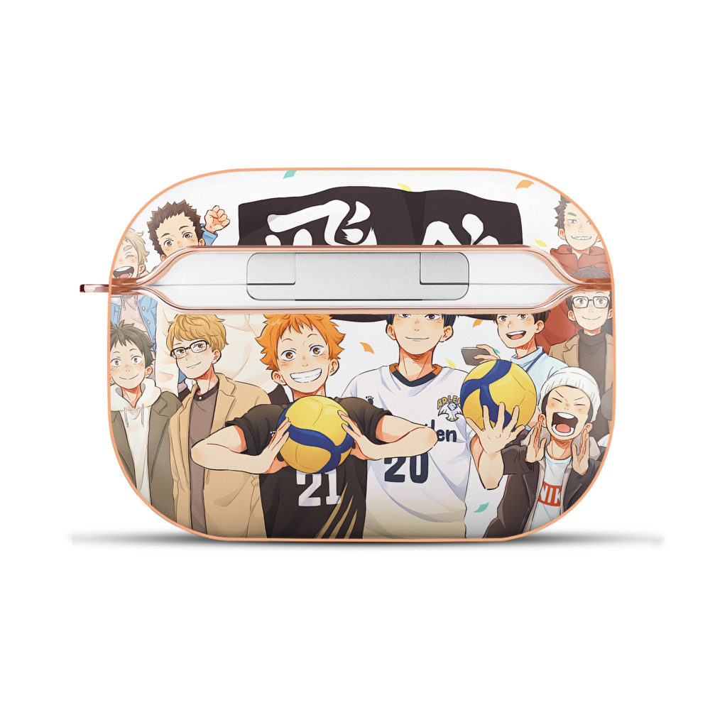 （画像用） ハイキュー!! Haikyu!! 【AirPods Pro用】ハードシェル保護ケース｜耐衝撃・防指紋・カラビナ付き商品仕様