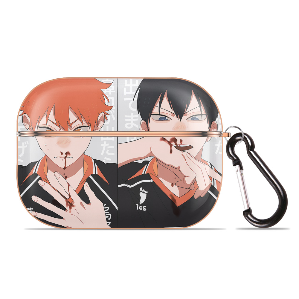 （画像用） ハイキュー!! Haikyu!! 【AirPods Pro用】ハードシェル保護ケース｜耐衝撃・防指紋・カラビナ付き商品仕様