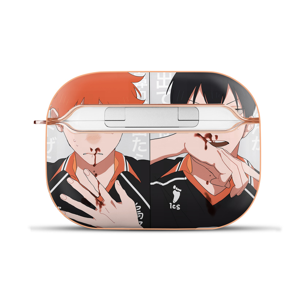（画像用） ハイキュー!! Haikyu!! 【AirPods Pro用】ハードシェル保護ケース｜耐衝撃・防指紋・カラビナ付き商品仕様