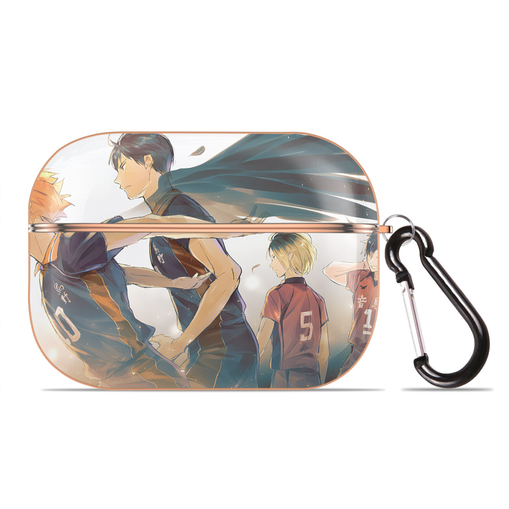 （画像用） ハイキュー!! Haikyu!! 【AirPods Pro用】ハードシェル保護ケース｜耐衝撃・防指紋・カラビナ付き商品仕様